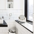 When remodeling a bathroom, what is the first thing?