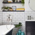 What are the 2 things to consider when designing a bathroom?